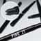 VelvetLine Waterproof Black Eyeliner Pencil Set SmudgeProof LongLasting Eye Makeup Trio 3