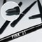VelvetLine Waterproof Black Eyeliner Pencil Set SmudgeProof LongLasting Eye Makeup Trio 3
