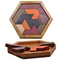 Montessori Wooden Shape Puzzle Board For Kids Learning Brain Development 2