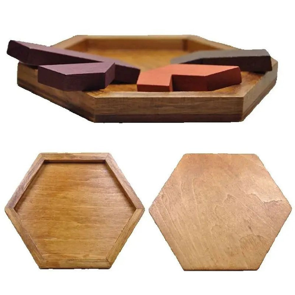 Montessori Wooden Shape Puzzle Board For Kids Learning Brain Development 5