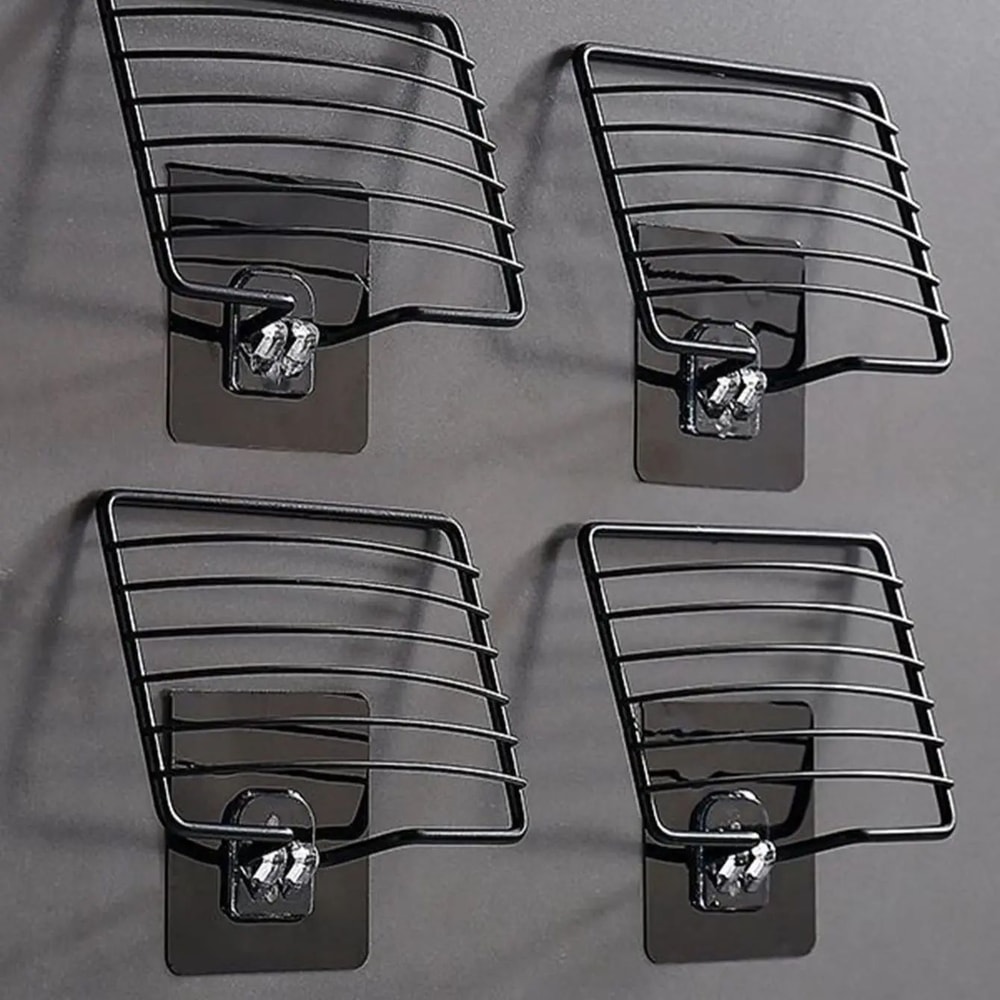 Luxury Wall Mounted Soap Holder Stainless Steel SelfDraining Soap Rack For Bathroom Kitchen 3