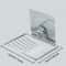 Luxury Wall Mounted Soap Holder Stainless Steel SelfDraining Soap Rack For Bathroom Kitchen 5