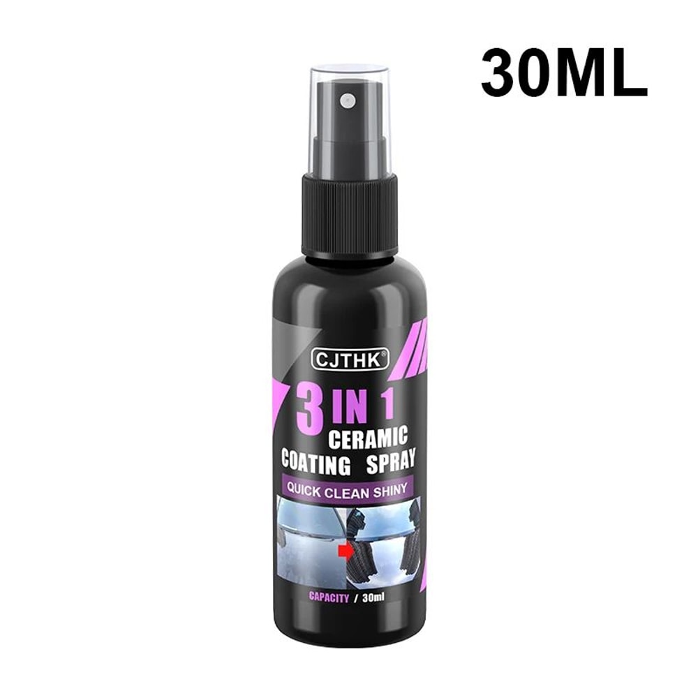 HydroShield Ceramic Car Coating Spray Nano Crystal Hydrophobic Paint Protection Polish 6