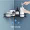 Rustproof Floating Bathroom Wall Shelf Organizer 1