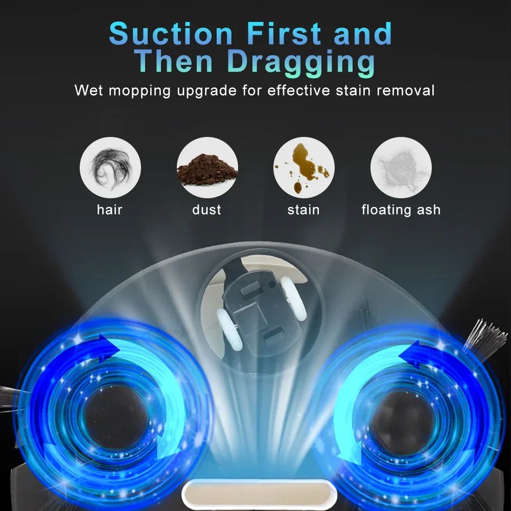 SmartClean 3in1 Robot Vacuum Cleaner And Mop 4