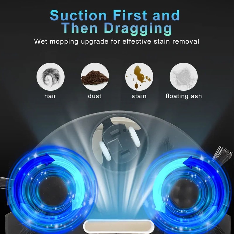 SmartClean 3in1 Robot Vacuum Cleaner And Mop 4