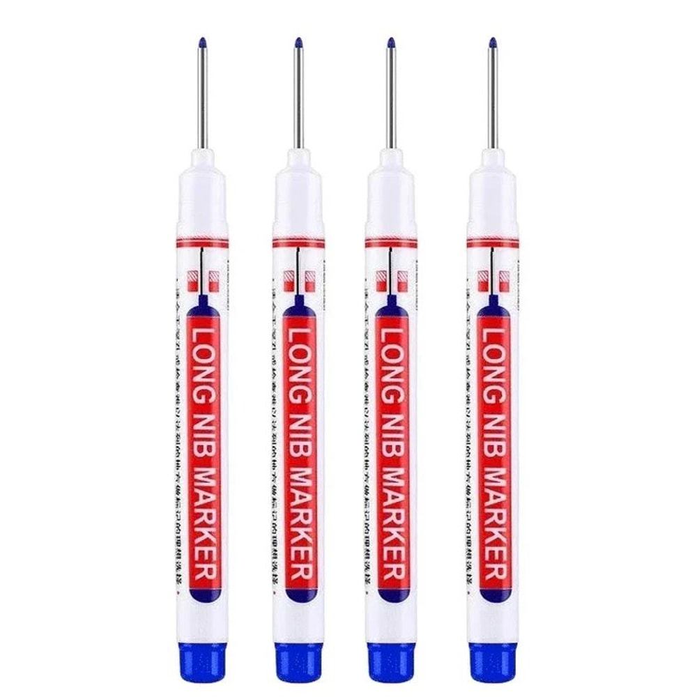 Precision Deep Hole Marker Pen Set For Woodworking Metal Marking 8