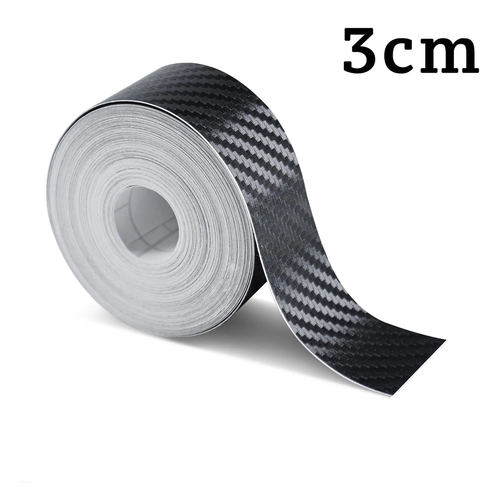 Nano Shield Carbon Fiber Car Tape Waterproof Door Mirror Protector Strip 6