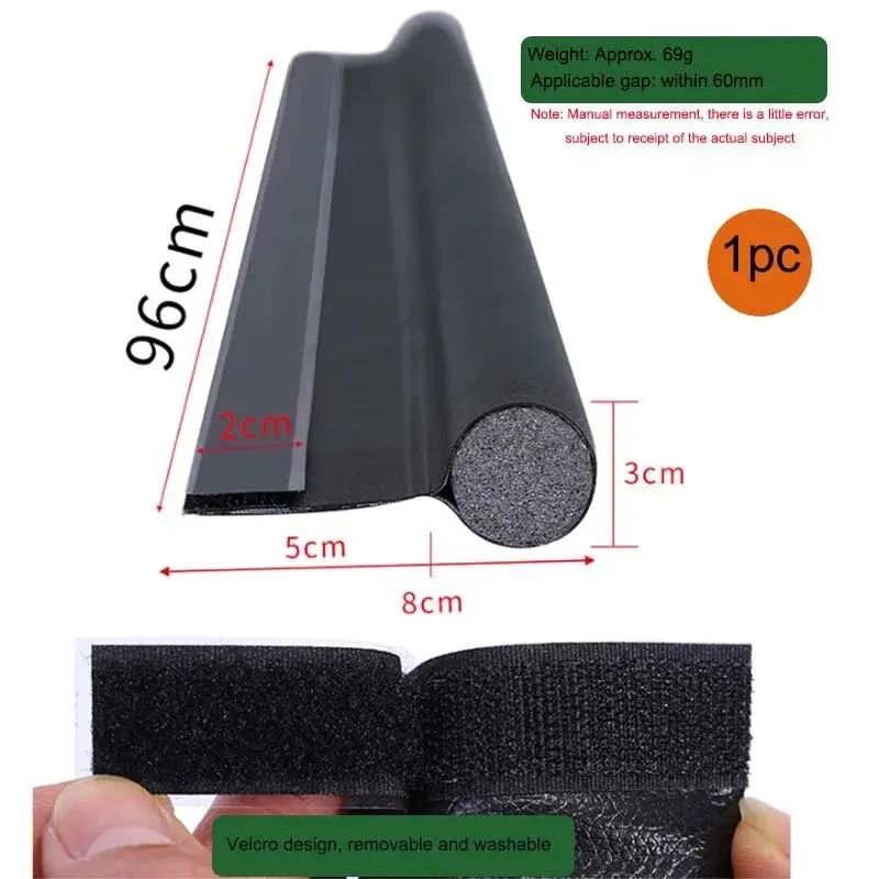 QuietGuard Door Bottom Seal Strip For Soundproofing Draft Protection 1