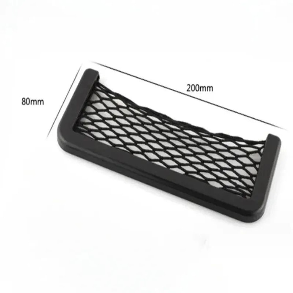 Elastic Car Seat Side Storage Net Pocket Organizer 7