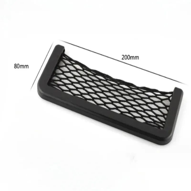 Elastic Car Seat Side Storage Net Pocket Organizer 7