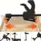 QuickGrip F Clamp Set HeavyDuty Quick Release Woodworking Clamp Kit 4