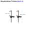 QuickGrip F Clamp Set HeavyDuty Quick Release Woodworking Clamp Kit 6