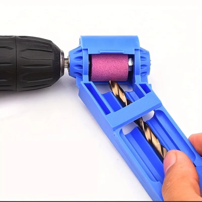 Portable Drill Bit Sharpener With Grinding Wheel For Fast Precise Bit Restoration 0