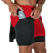 StealthFlex Mens Running Shorts 2in1 Quick Dry Gym Shorts 15