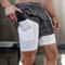 StealthFlex Mens Running Shorts 2in1 Quick Dry Gym Shorts 7