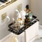 SpaceSaver Bathroom Corner Shelf NoDrill Aluminum Shower Storage Rack For Shampoo Toiletries 2