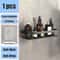 SpaceSaver Bathroom Corner Shelf NoDrill Aluminum Shower Storage Rack For Shampoo Toiletries 6