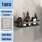 SpaceSaver Bathroom Corner Shelf NoDrill Aluminum Shower Storage Rack For Shampoo Toiletries 6