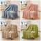 CozyStripe Thick Plush Throw Blanket For Bed Sofa Pets 4