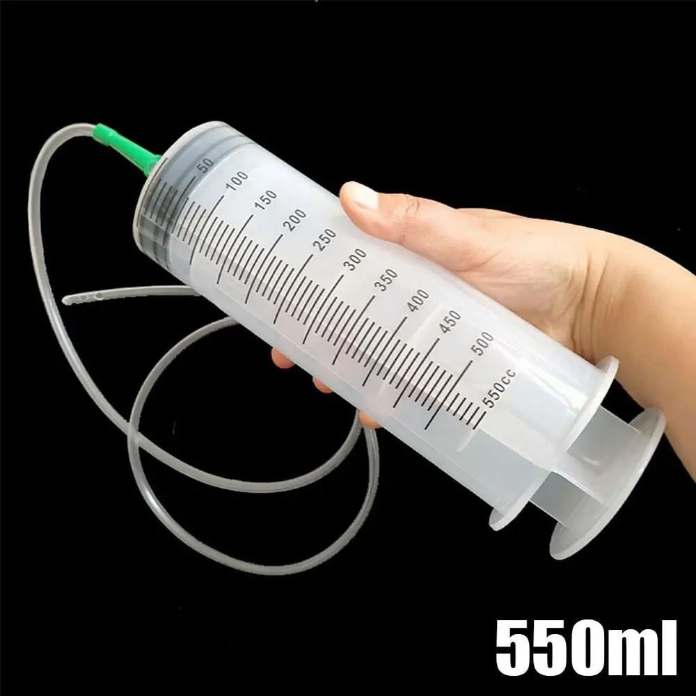MultiUse Large Capacity Feeding Syringe With Hose For Pet Care Hydroponics Fluid Transfer 8