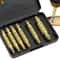 QuickGrip Damaged Screw Extractor Set HSS Stripped Screw Remover Drill Bit Kit 0