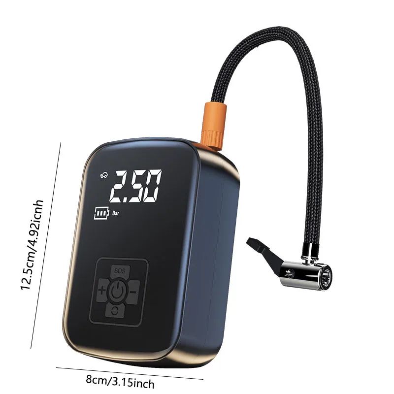 SmartDrive Portable Wireless Tire Inflator Air Compressor For Cars Bikes Motorcycles 5