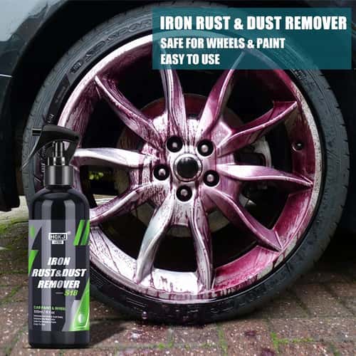 HGKJ Car Iron Remover & Wheel Cleaner Spray