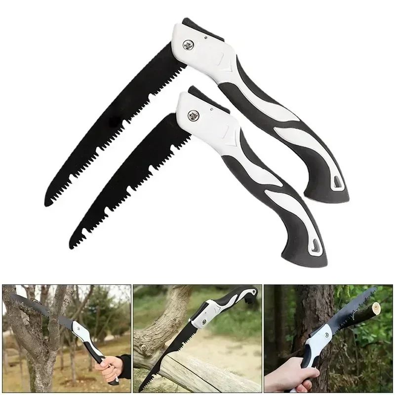 Portable Folding Pruning Saw For Gardening Camping Outdoor Cutting 4