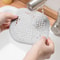 Silicone Drain Cover Hair Catcher For Bathroom And Shower Drains 4