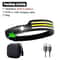 COB LED Rechargeable Headlamp With Motion Sensor For Camping Outdoor Work 12