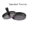 Premium Aluminum Burger Press Patty Maker For BBQ Homemade Burgers 10