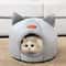 Deep Sleep Cozy Cat Cave Bed For Indoor Cats Small Dogs 1