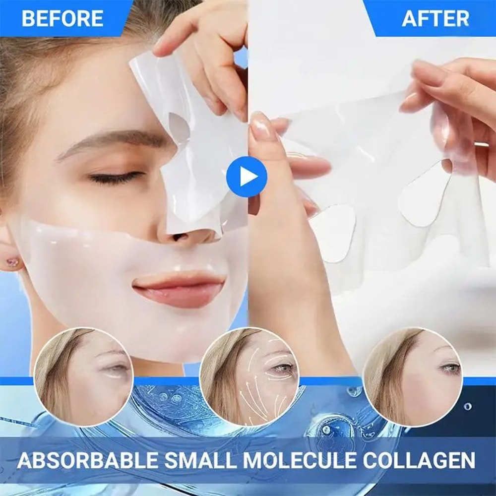 Bio Collagen Face Mask Korean Skincare AntiAging Hydrating Treatment 3