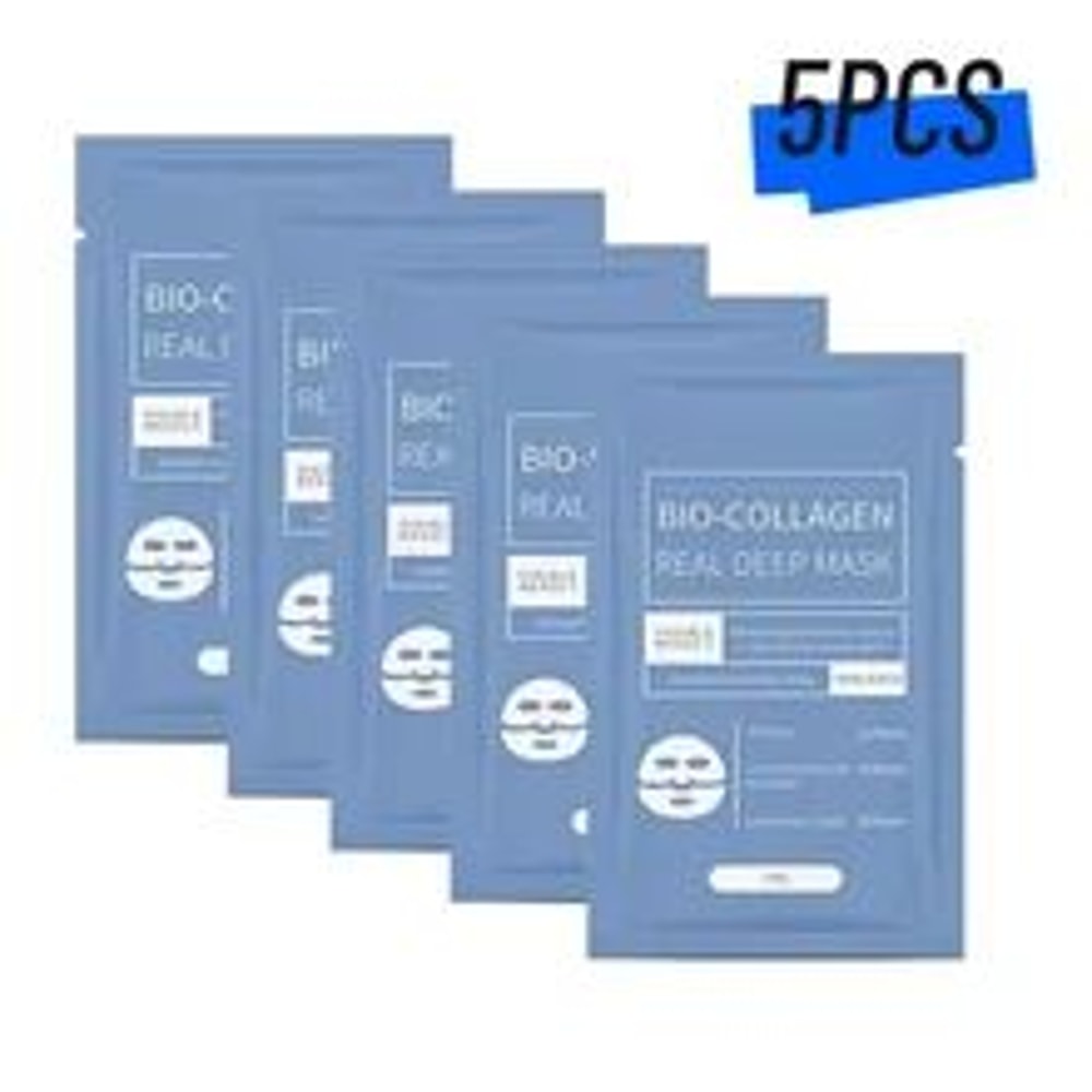 Bio Collagen Face Mask Korean Skincare AntiAging Hydrating Treatment 9