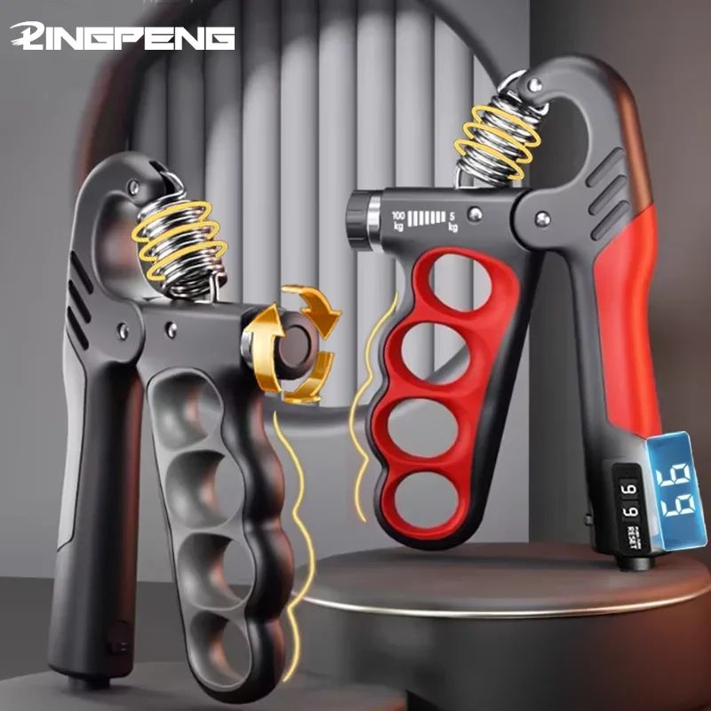 Adjustable Hand Grip Strengthener For Forearm Training Rehabilitation 0