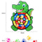 Montessori Kids Dart Board Game For Active Indoor Learning 4