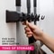 GripLock WallMounted Mop Broom Organizer Rack 1