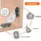 HeavyDuty Stainless Steel Angle Brackets 90 Degree Corner Brace Furniture Connectors 0