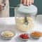 SwiftPrep Manual Food Chopper Garlic Chopper 500900ML Hand Pull Vegetable Cutter For Fast Kitchen 0