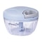 SwiftPrep Manual Food Chopper Garlic Chopper 500900ML Hand Pull Vegetable Cutter For Fast Kitchen 7