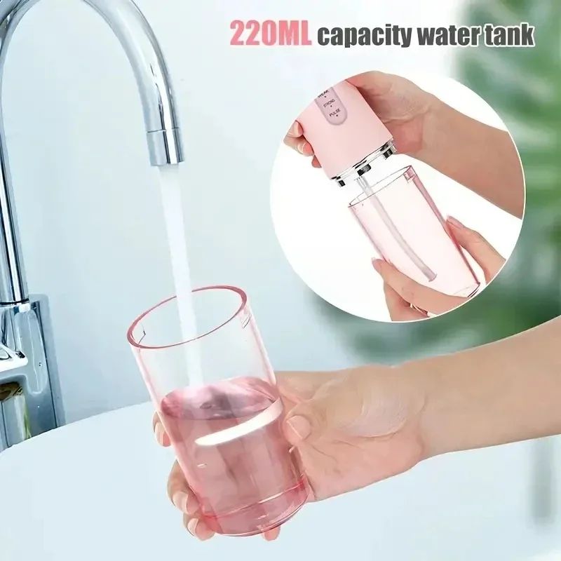 AquaPulse Portable Water Flosser For Teeth Gums 4