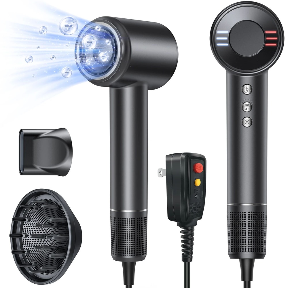 120000RPM High Speed Ionic Hair Dryer With Diffuser 6