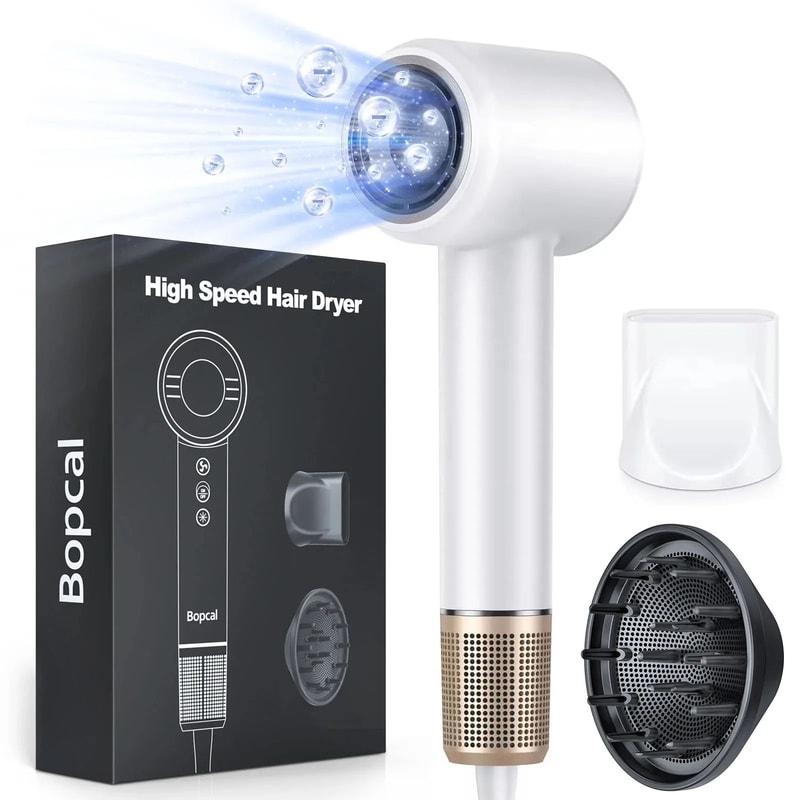 120000RPM High Speed Ionic Hair Dryer With Diffuser 7