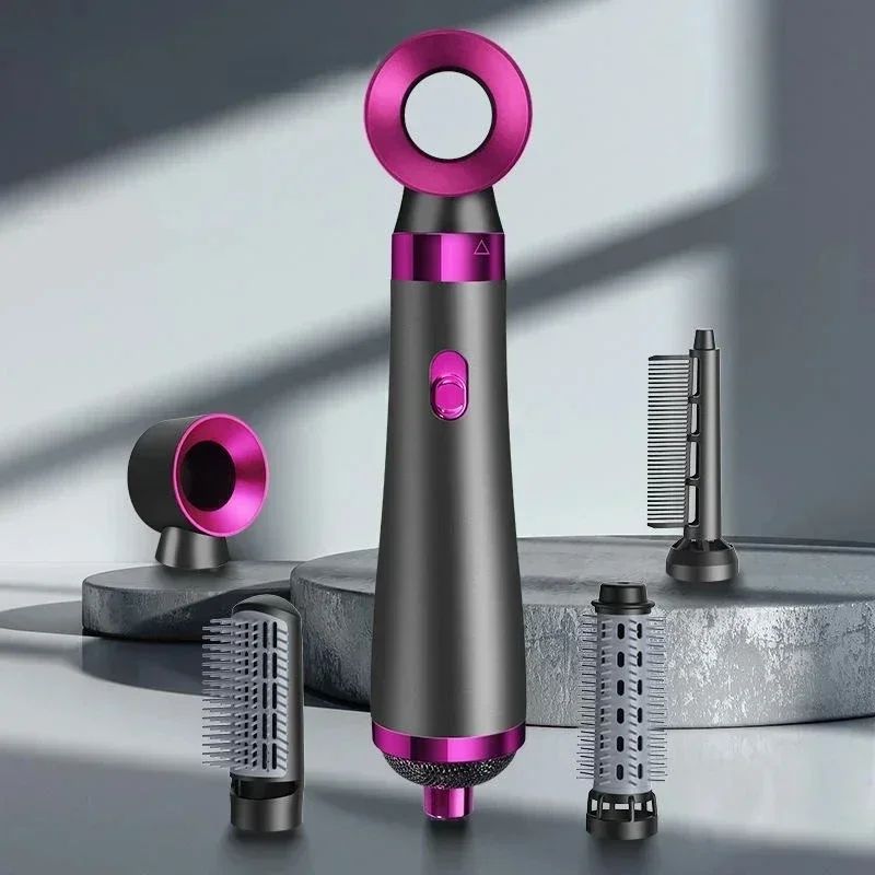5 In 1 Hair Styler Hot Air Brush With Negative Ion Care 5