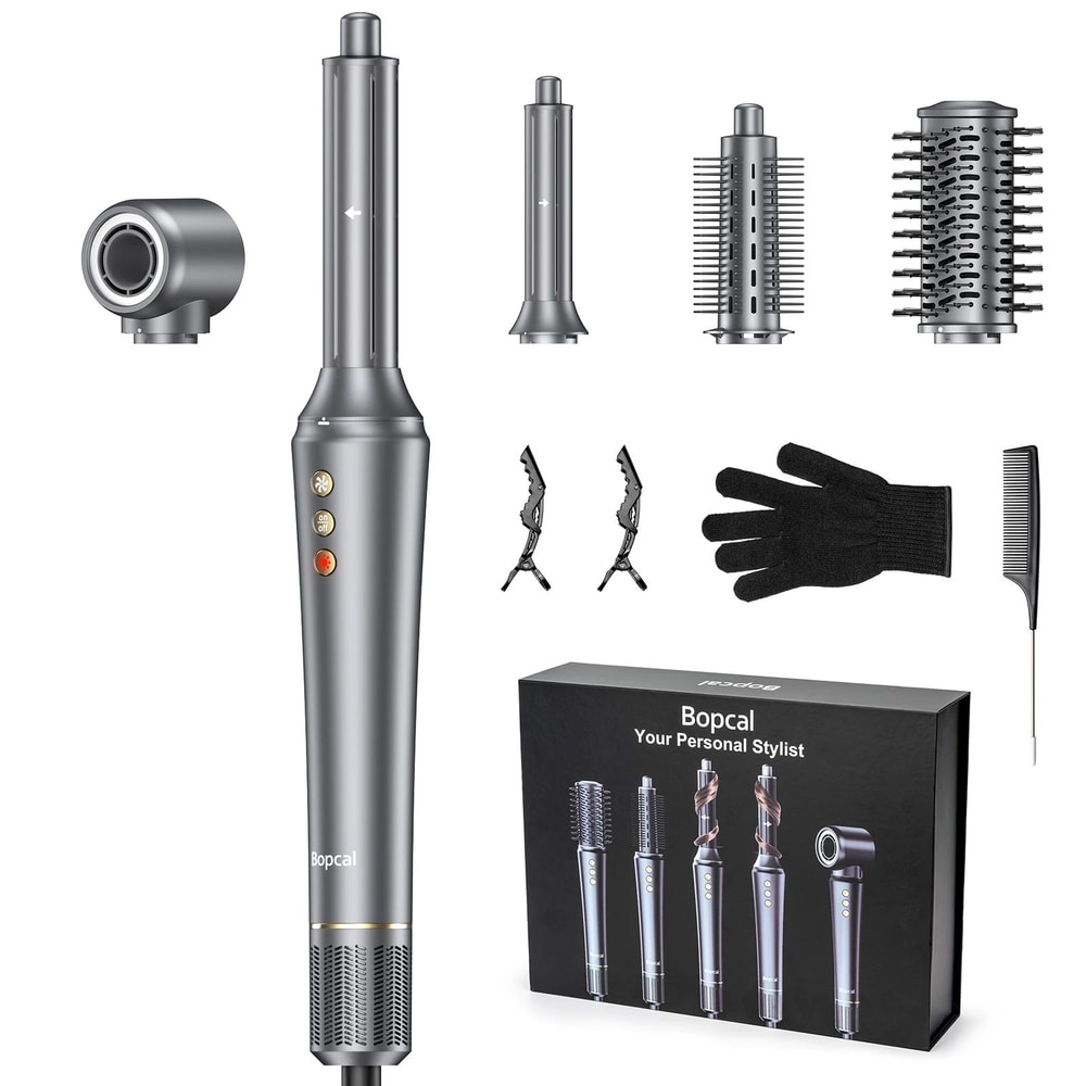 AeroStyle 5in1 HighSpeed Hair Styler Ionic Air Wrap Dryer 6