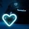 Solar Heart LED Light For Romantic Car Ambient Decor 6