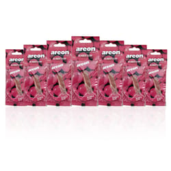 areon bubble gum hanging car air freshener – long-lasting sweet scent for cars