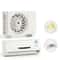 Solar Powered Car Vent Cooling Fan For Dashboard Air Circulation 5