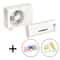 Solar Powered Car Vent Cooling Fan For Dashboard Air Circulation 6